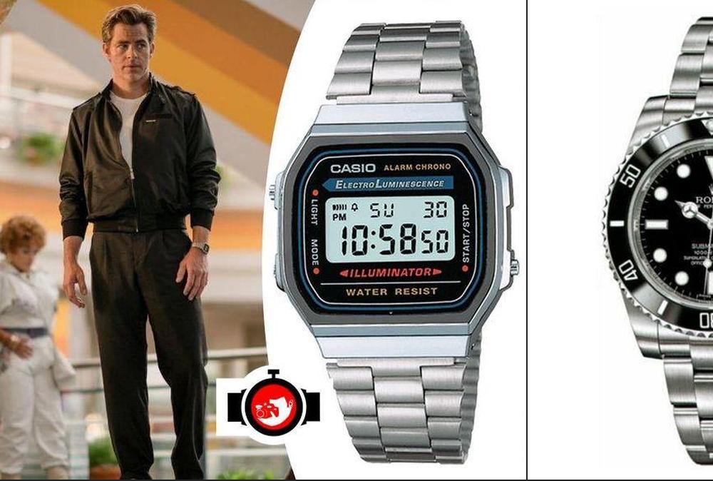 A Look at Chris Pine's Watch Collection: From Casio to Rolex